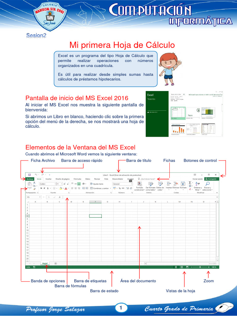 4 Grado 2 | PDF | Microsoft Excel | Hoja de cálculo