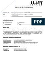 Performance Appraisal Form (1) - Fareez 2