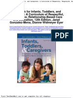 Test Bank For Infants Toddlers and Caregivers A Curriculum of Respectful Responsive Relationship Based Care and Education 12th Edition Janet Gonzalez Mena Dianne Widmeyer Eyer 7