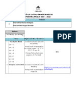 3° Guía de Estudio Primer Trimestre Tercero Inglés 21-22