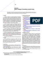 ASTM D1816!12!2019 Standard Test Method For Dielectric Breakdown Voltage of Insulating Liquids Using VDE Electrodes