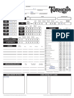 TRPG - Ficha de Personagem Editável