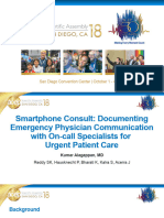 Alagappan - Smartphone Consult - Documenting Emergency Physician Communication With On-Call Specialists For Urgent Patient Care