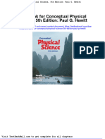 Test Bank For Conceptual Physical Science 5th Edition Paul G Hewitt