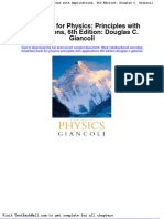Test Bank For Physics Principles With Applications 6th Edition Douglas C Giancoli