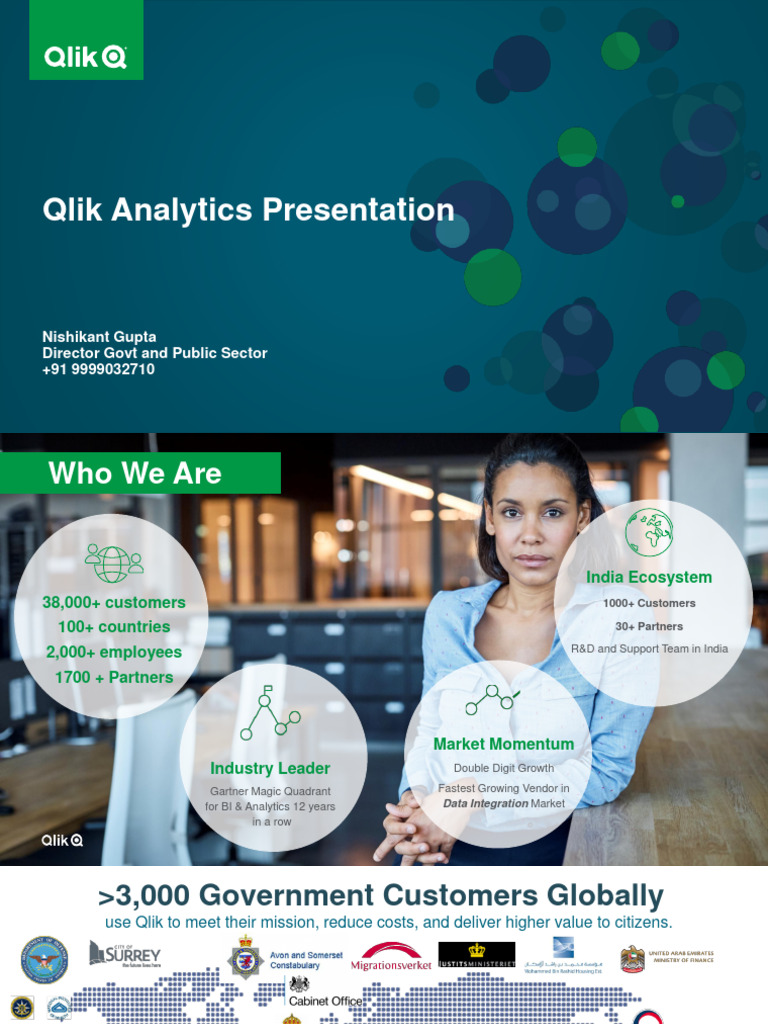 Qlik Analytics for Government Solutions | PDF | Analytics | Data
