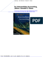 Test Bank For Intermediate Accounting 12th Edition Donald e Kieso