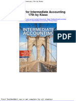 Test Bank For Intermediate Accounting 17th by Kieso