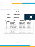 Formulir Pendaftaran KSC Cup