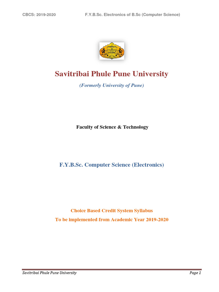 F.Y.B.Sc. Computer Science (Electronic Science) - 12.072019 | Download ...