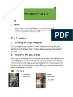 Narrative Report in TLE: I - Intro