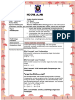 Modul Ajar Matematika - Sifat Operasi Komutatif Asosiatif Dan Distributif Pada Aljabar - Fase D