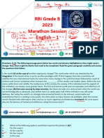 Rbi Grade B English Lecture 1