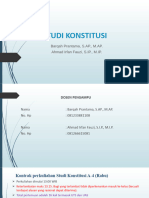 1 - Studi Konstitusi-Kontrak Perkuliahan