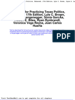 Test Bank For Practicing Texas Politics Enhanced 17th Edition Lyle C Brown Joyce A Langenegger Sonia Garcia Robert e Biles Ryan Rynbrandt Veronica Vega Reyna Juan Carlos Huerta 10 0