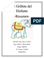 El Grillete Del Elefante - Resumen