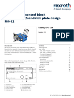 Load-Sensing Control Block in Mono Block/sandwich Plate Design M4-12