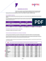 Precios Roaming de Datos Precio Minuto 09 23A