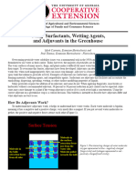 Using Surfactants, Wetting Agents, and Adjuvants in The Greenhouse