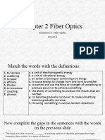 Chapter 2 Fiber Optics Inventions in Fiber Optics Lesson 6