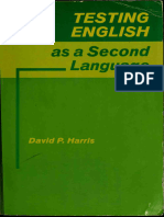 Testing English As A Second Language Compress