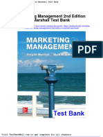 Marketing Management 2nd Edition Marshall Test Bank