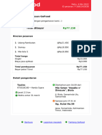 Makasih Udah Pesan Gofood: Rincian Pesanan