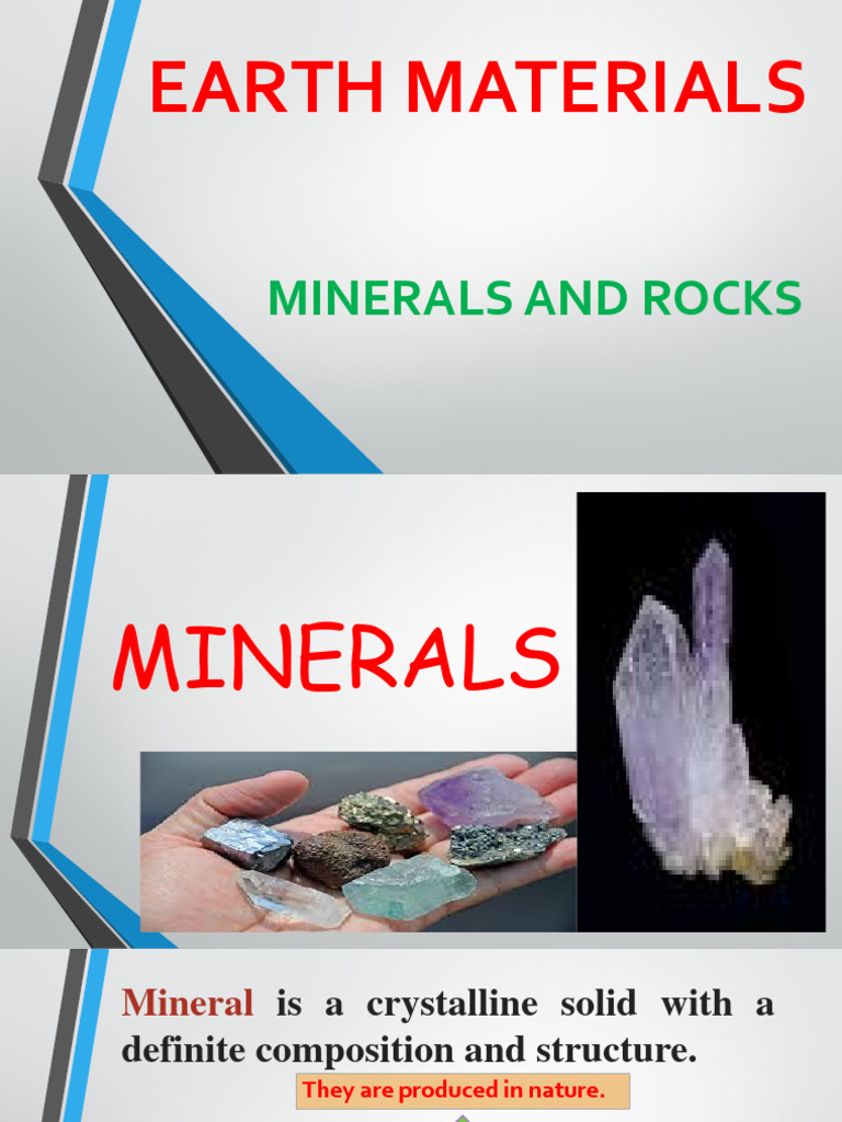 Earth Materials and Processes PDF Rock (Geology) Sedimentary Rock