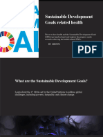 Sustainable Development Goals Related Health