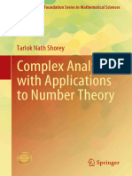 Complex Analysis With Applications To Number Theory 1st Ed 9789811590962 9789811590979 - Compress