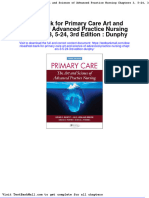 Test Bank For Primary Care Art and Science of Advanced Practice Nursing Chapters 3-5-24 3rd Edition Dunphy