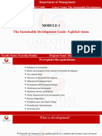 Sustainable Development Unit-1 Sob