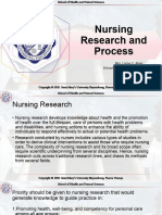 NCMIII Nursing Research and Process