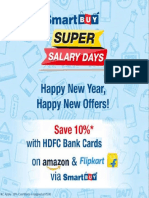 HDFC - New Year Benefits Features