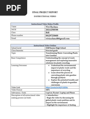 video script