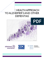 A Public Health Approach To Alzheimers