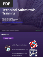 Technical Submittal Training - Final Version