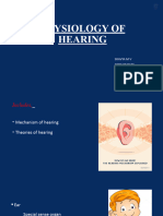 Physiology of Hearing