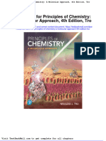 Test Bank For Principles of Chemistry A Molecular Approach 4th Edition Tro