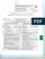 DSSSB Laboratory Attendant Paper