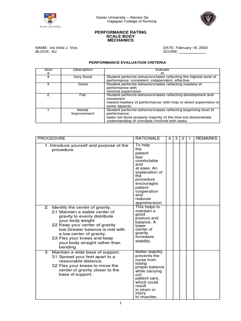 Body Mechanics Vios PDF Elbow Foot