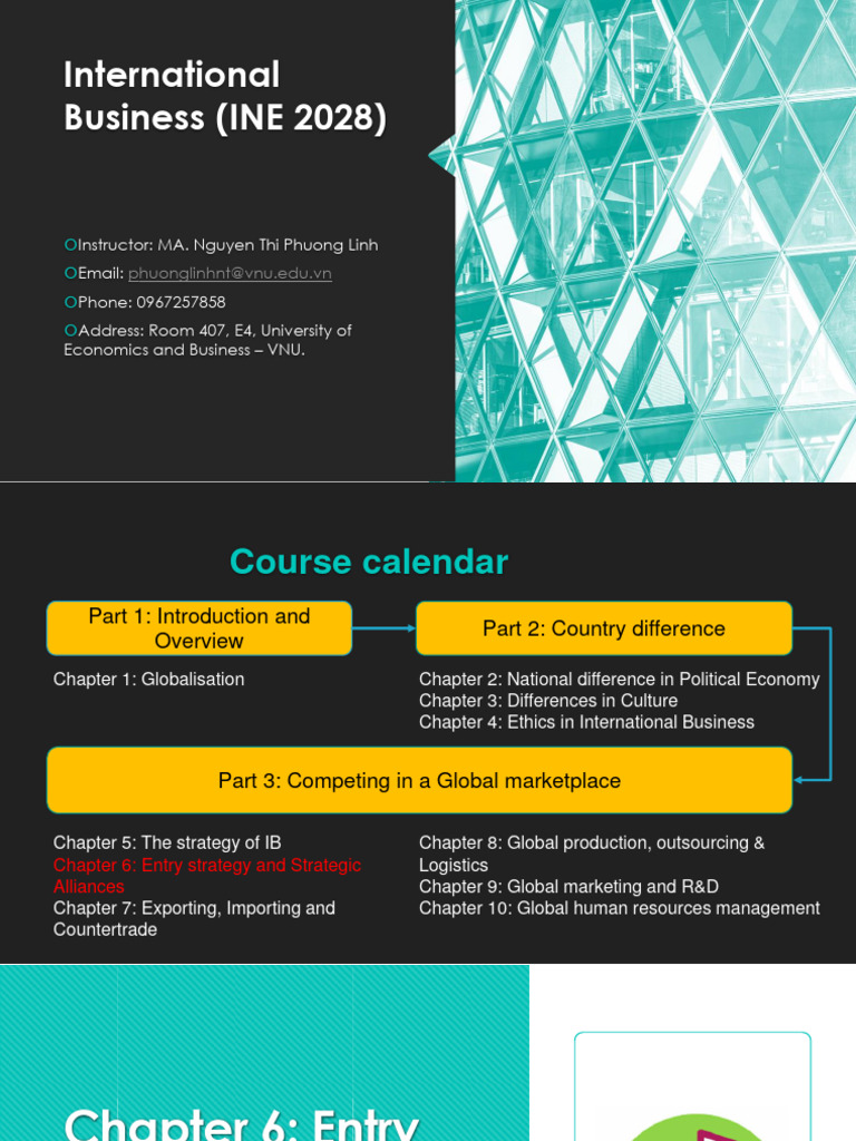 Chapter 6 - Entry Strategy and Strategic Alliance | PDF | Franchising ... image.