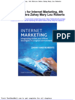 Test Bank For Internet Marketing 4th Edition Debra Zahay Mary Lou Roberts 2
