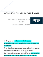 Common Drugs in Obsgyn 2
