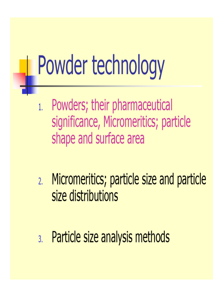 DR - Tirop (Powder Technology) | PDF | Mode (Statistics) | Scattering
