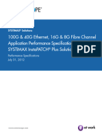 40G and 100G Ethernet Fiber Perf Spec