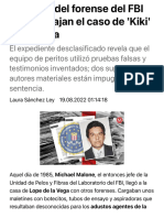 Mentiras Del Forense Del FBI Resquebrajan El Caso de Kiki Camarena - Grupo Milenio