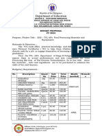 Budget Proposal Template