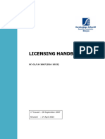 Licensing Handbook 230414