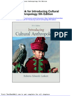 Test Bank For Introducing Cultural Anthropology 5th Edition
